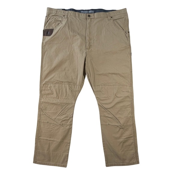 Wrangler Other - NEW Wrangler Riggs Workwear Mens 46x30 Utility Straight Leg Pants Tan 103W031EW